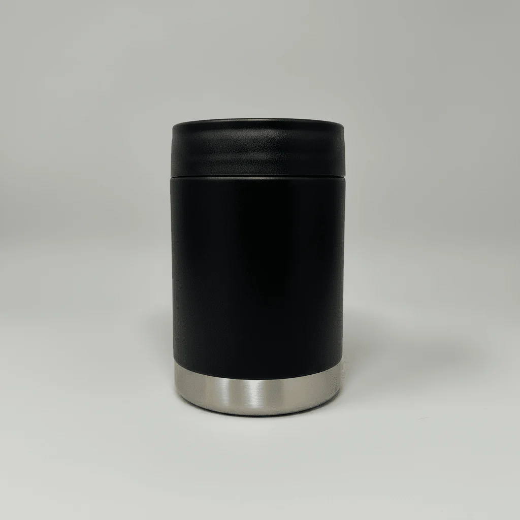 12oz Can Cooler - Black