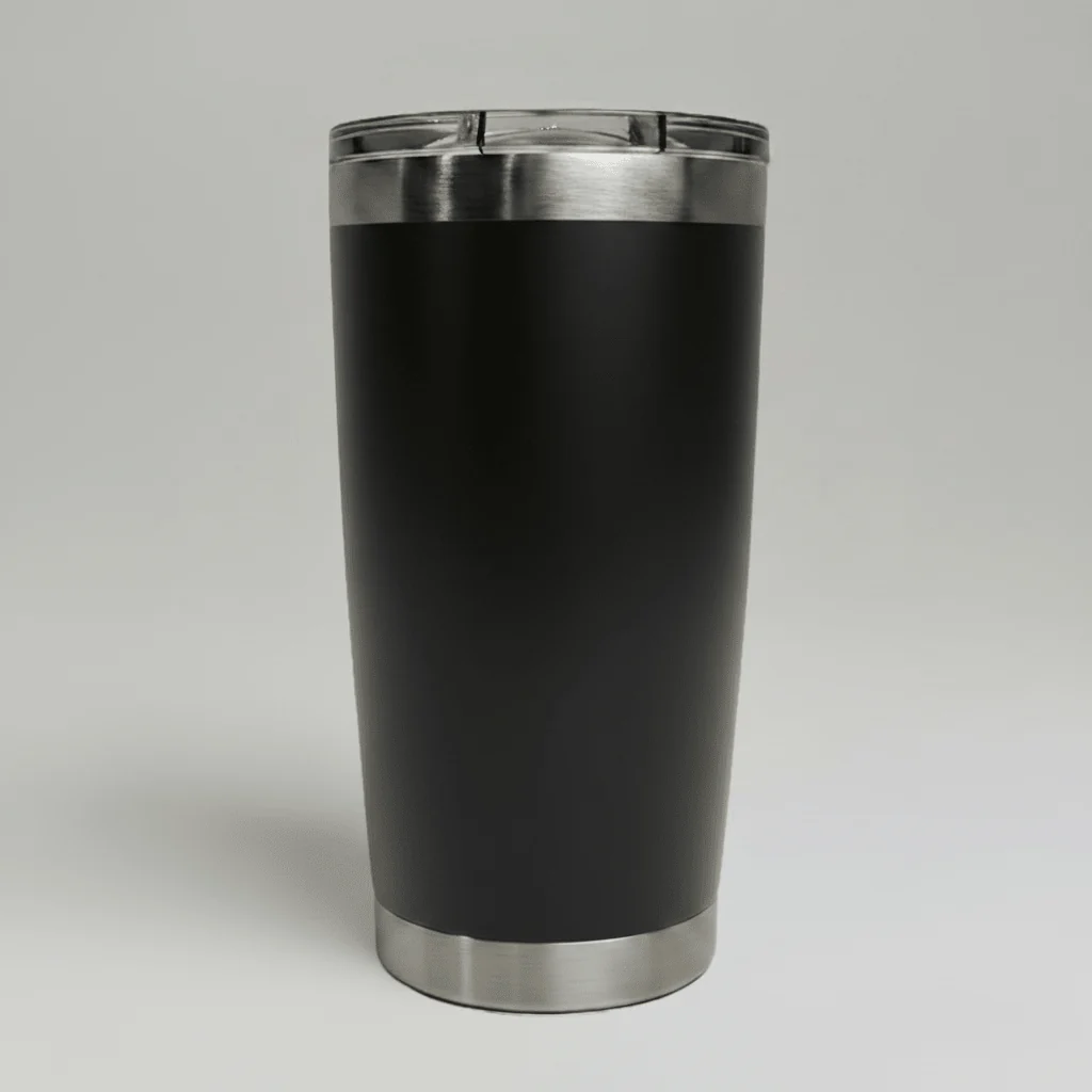 20oz Ceramic Lined Tumbler - Black - Image 2