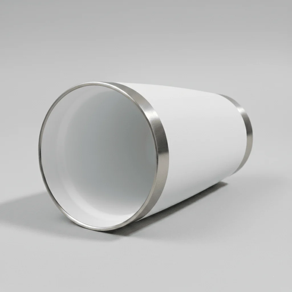 20oz Ceramic Lined Tumbler - White