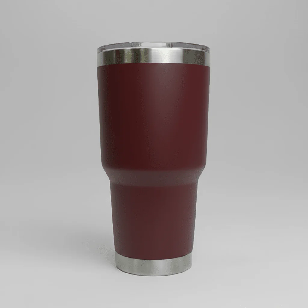 30oz Stainless Tumbler - Maroon