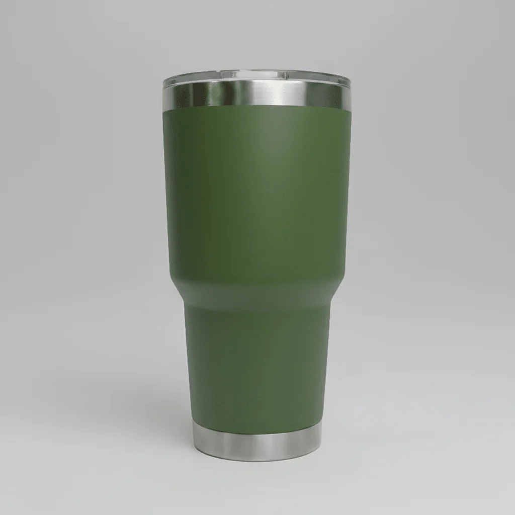 30oz Stainless Tumbler - Army Green
