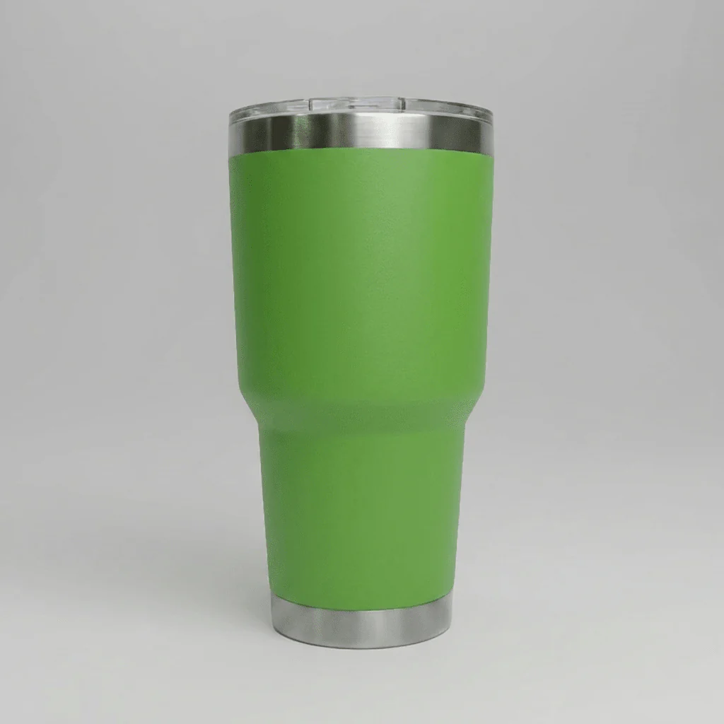 30oz Stainless Tumbler - Fruit Green