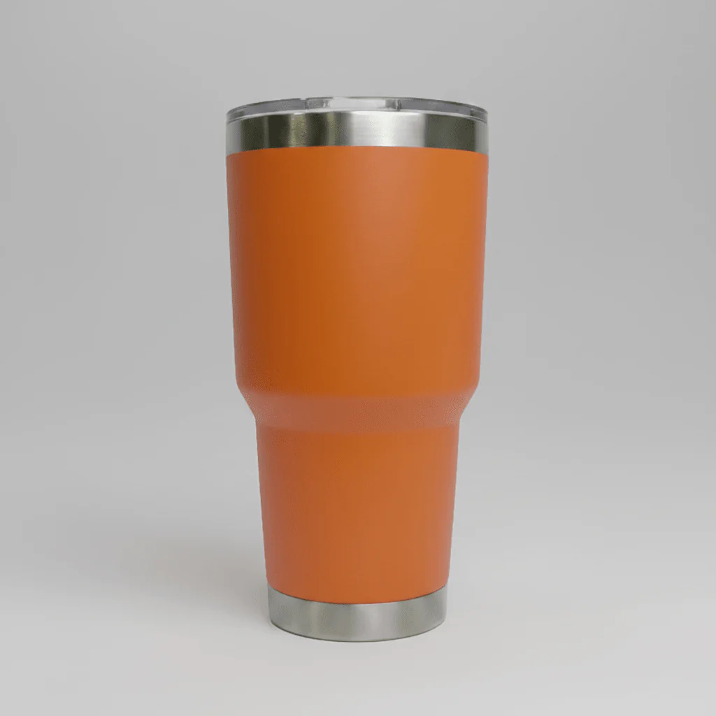 30oz Stainless Tumbler - Orange