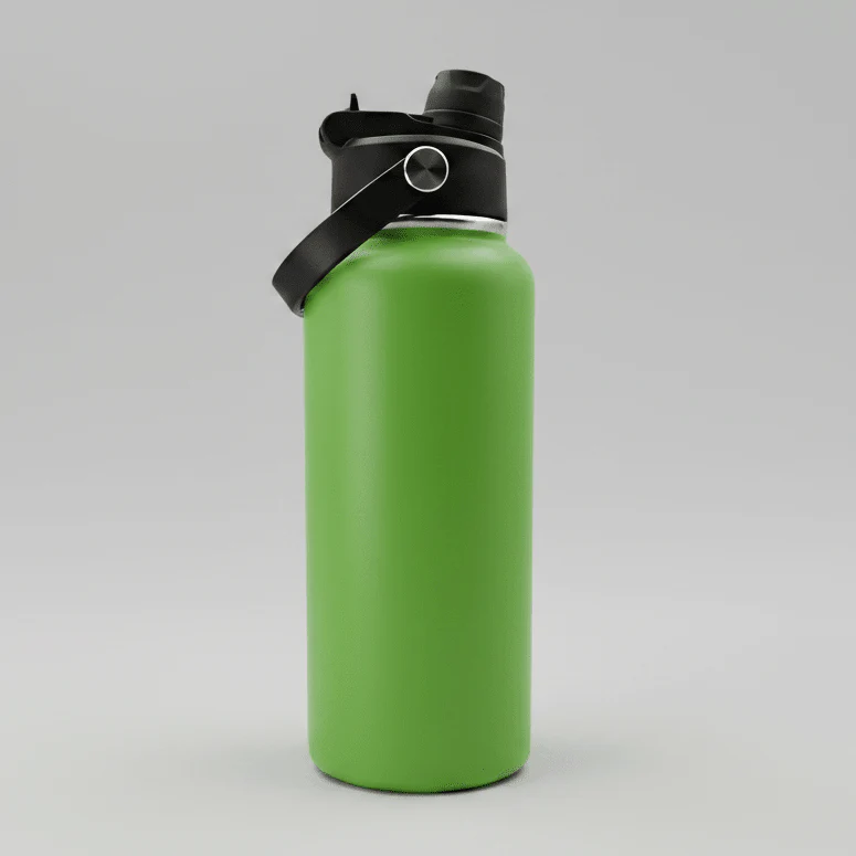 32oz Sports Water Bottle - Fruit Green
