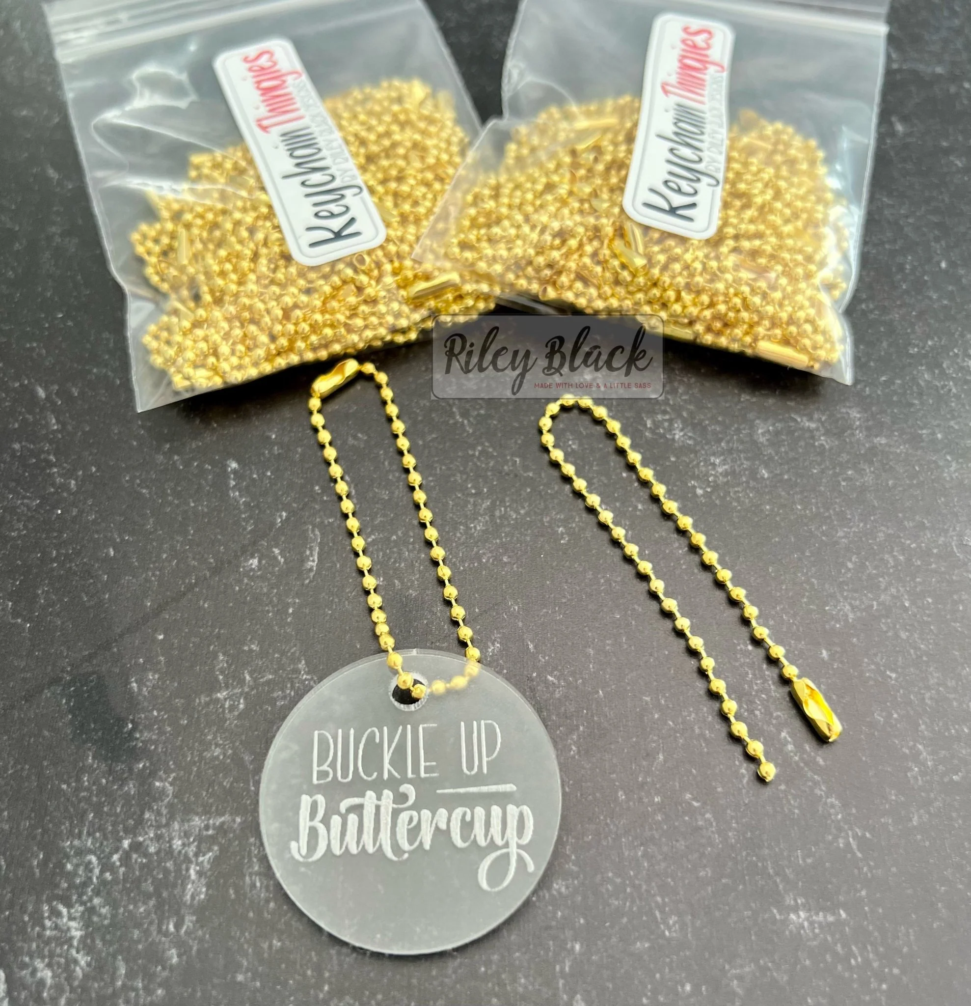 50 Ball & Chain Keychain Thingies - Image 7