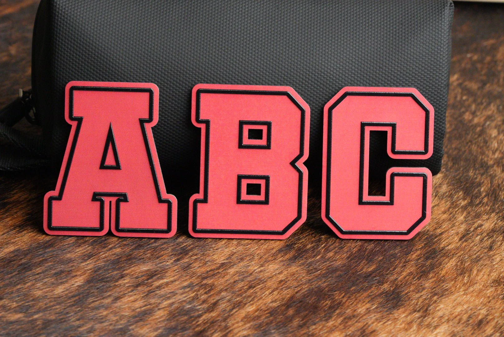 Varsity Style Alphabet & Numbers - UV Texture Build - Image 2