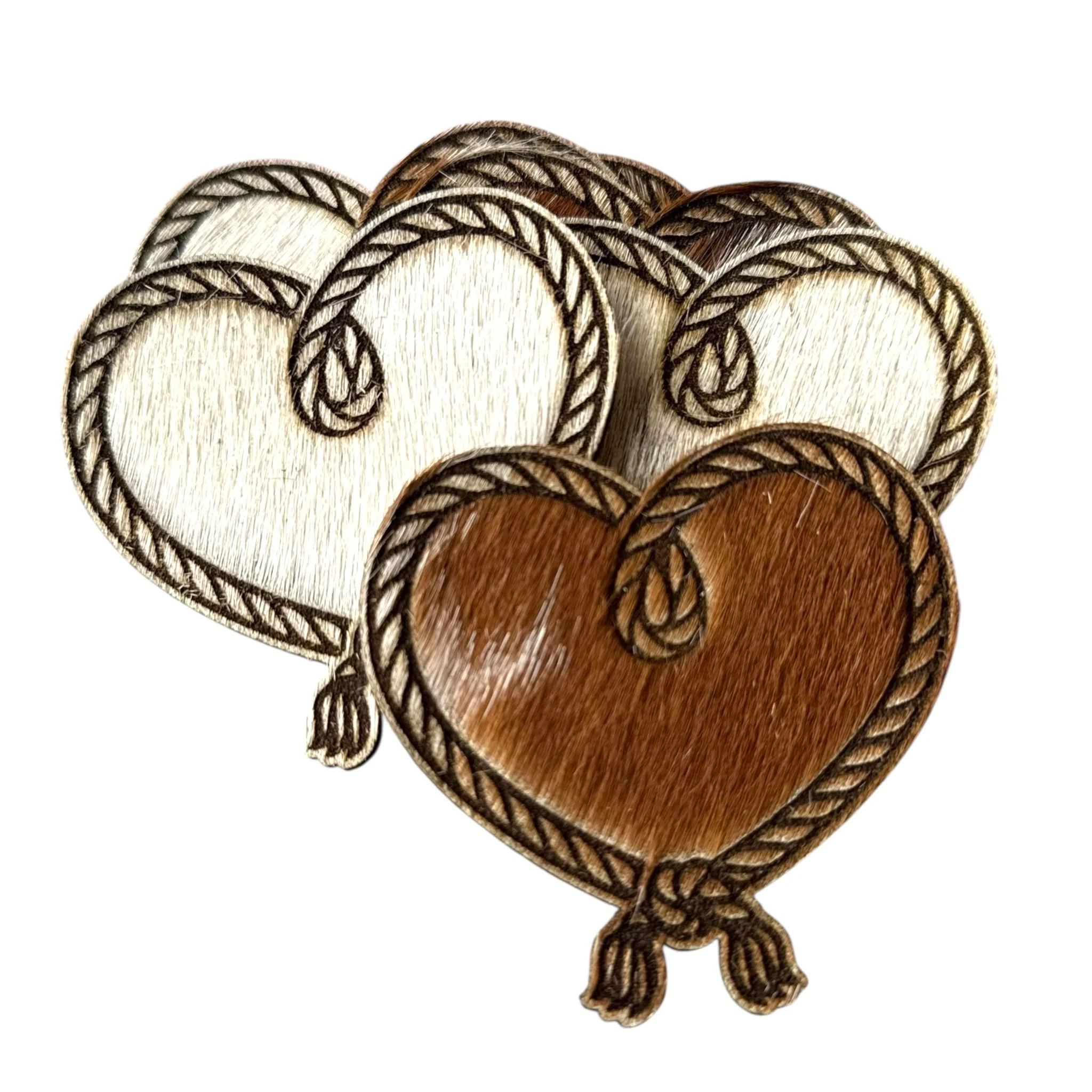 Rope Heart Blanks