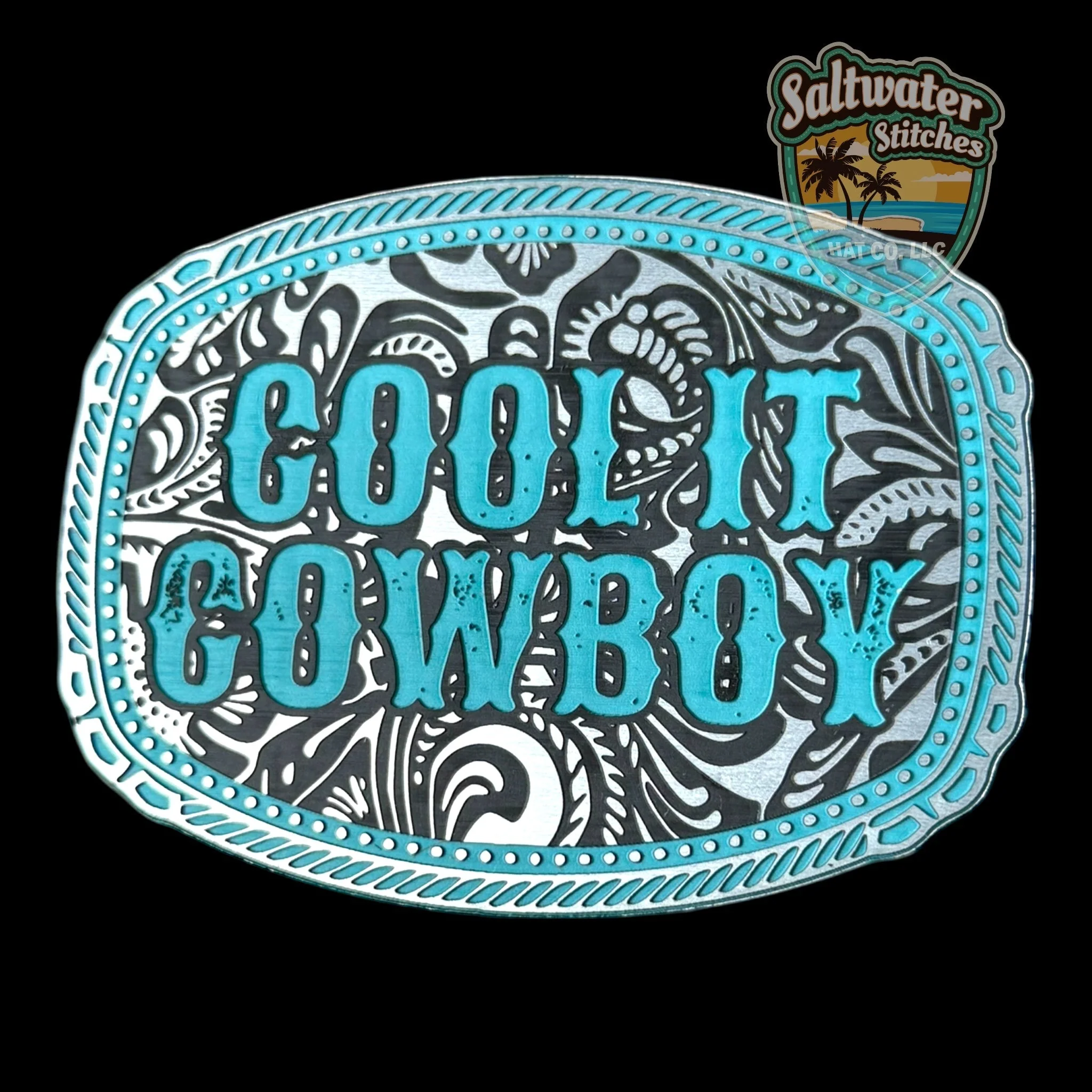 Cool It Cowboy trilayer acrylic - Image 2