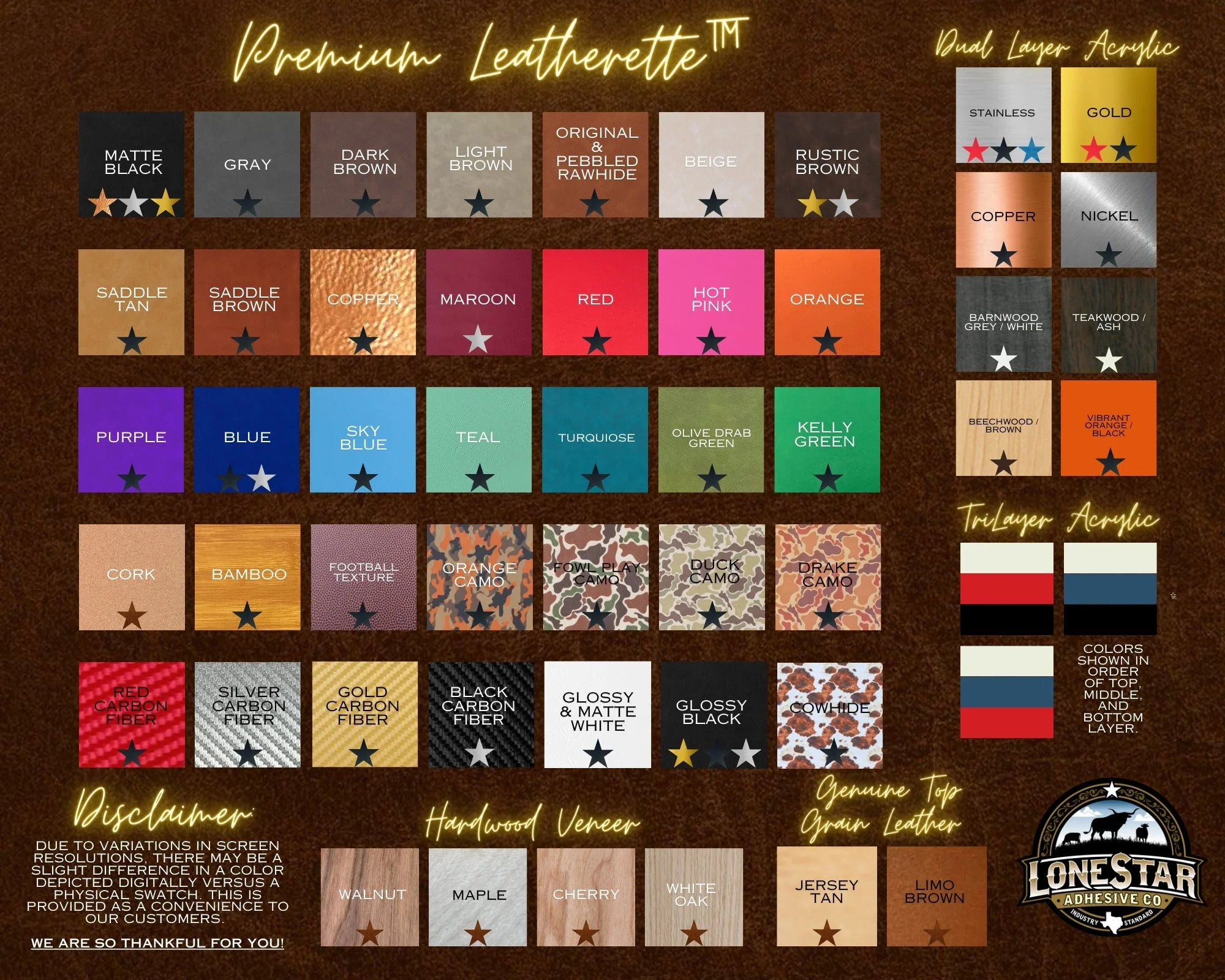Custom UV Printed Leatherette Patches - Wholesale Packages - MR01 - Image 34