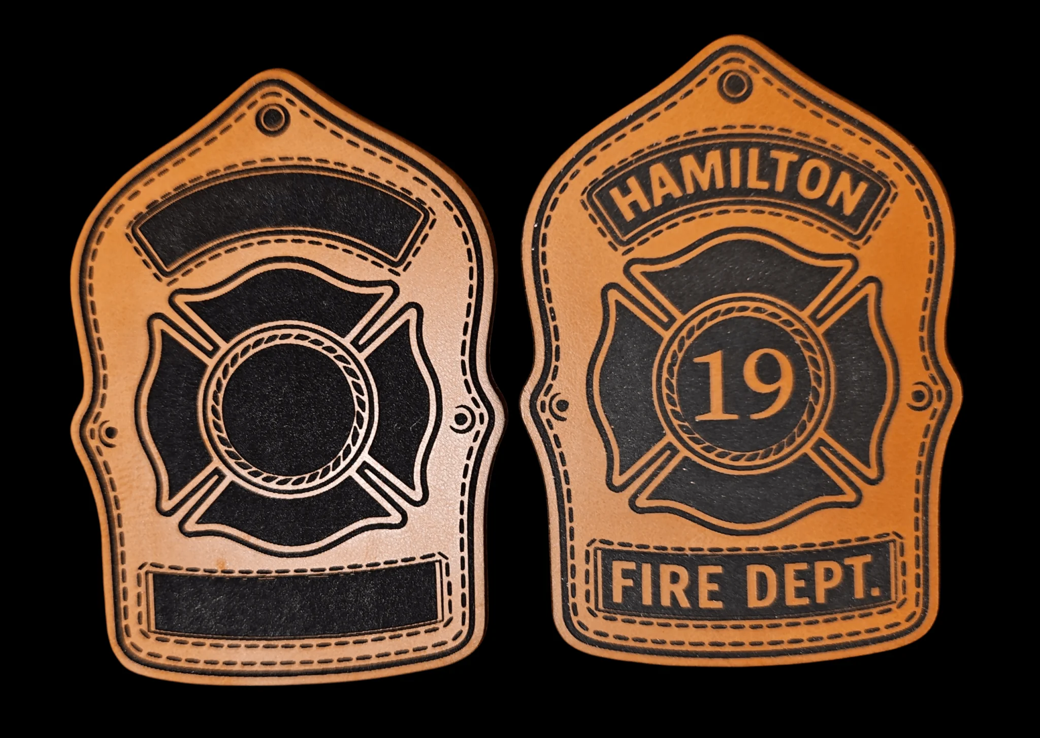 Fire Department Front Shield V1 Blank