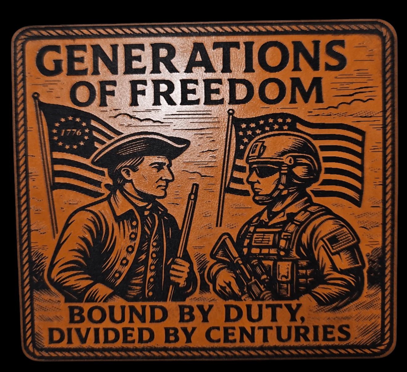 Generation Of Freedom Bound By Duty Divided By Centuries