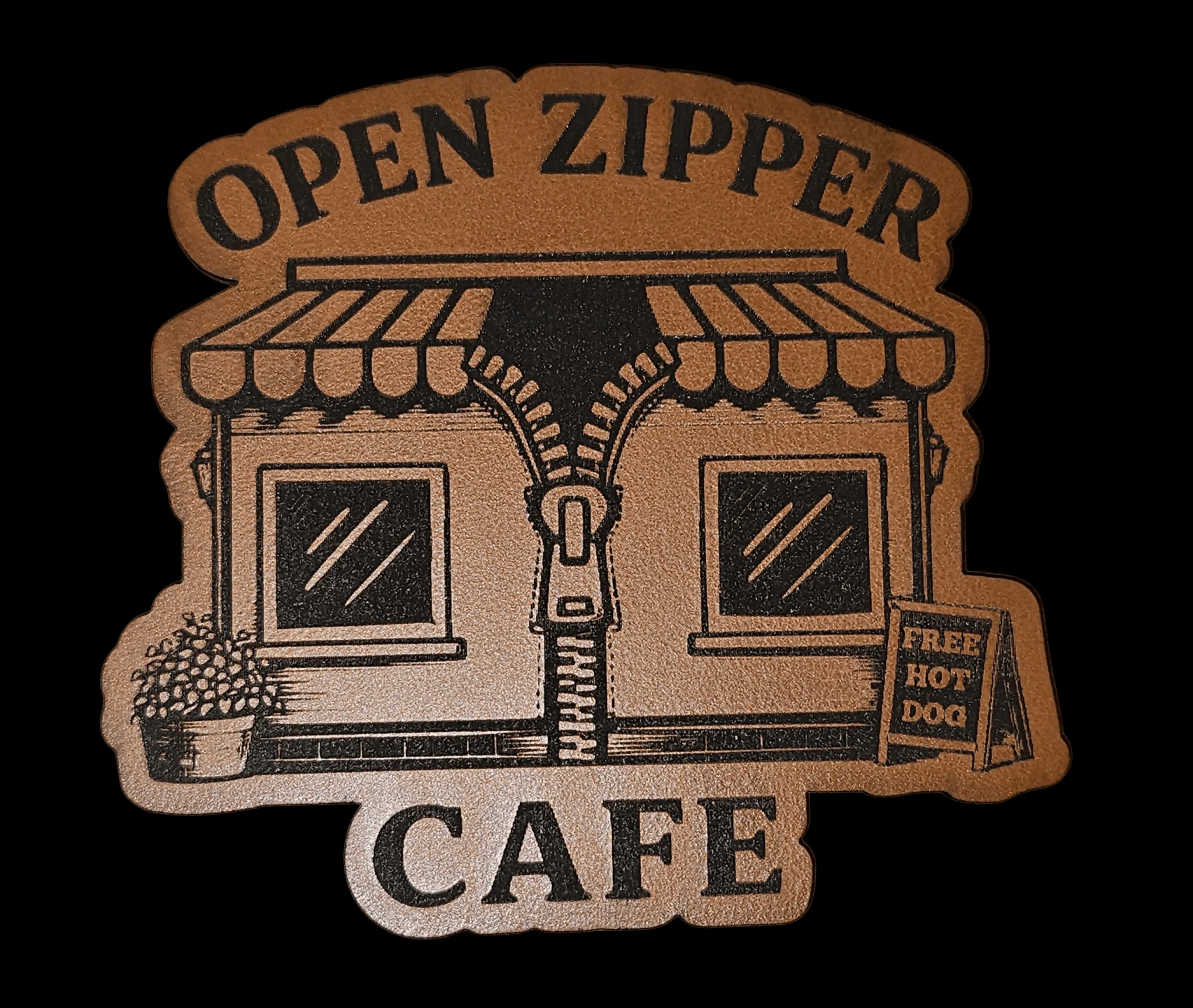 Open Zipper Cafe (Digital File Only)