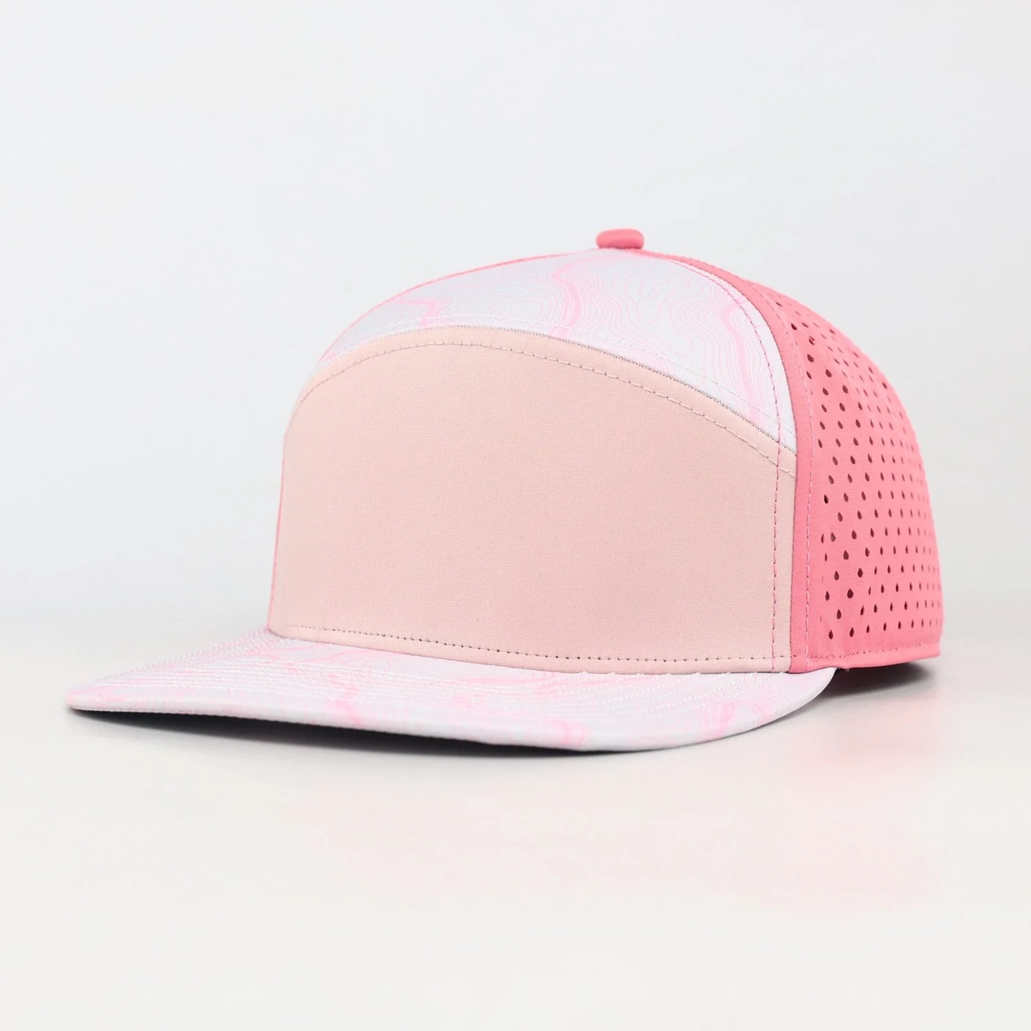 pink topo with pink back