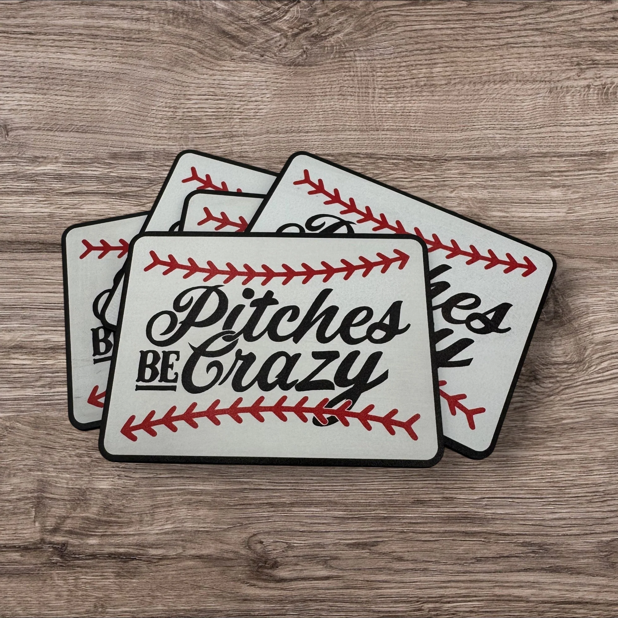 Pitches Be Crazy - UV Printed Patch