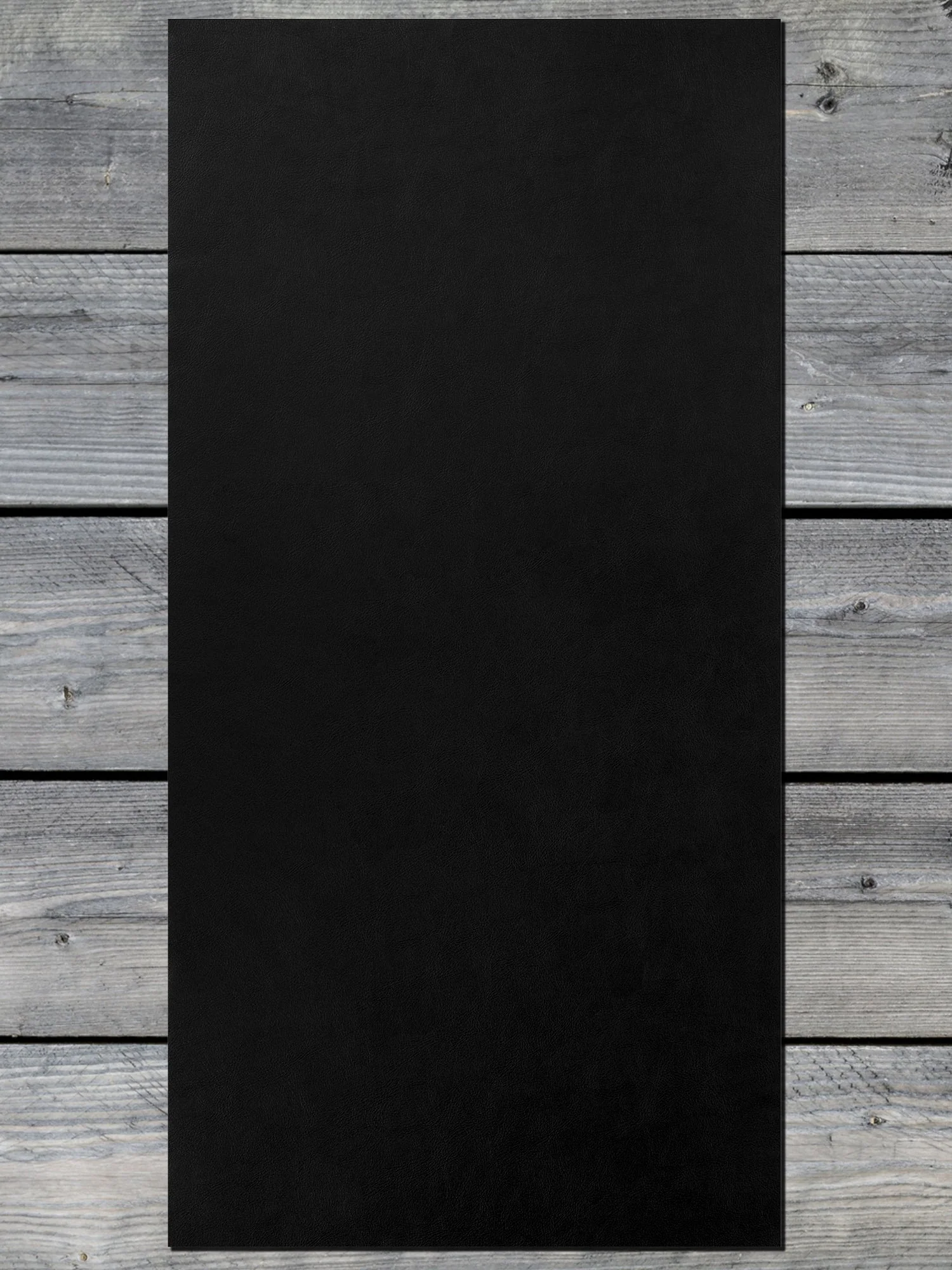 Glossy Black / Silver Durra-Bull Premium Leatherette® Sheets (12x24) - Image 3