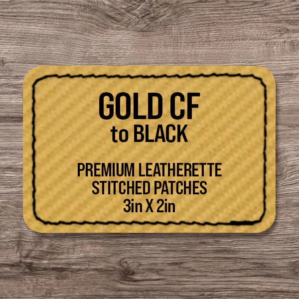 Stitched Premium Leatherette® Patches - 2"x3" Rectangle - Image 36