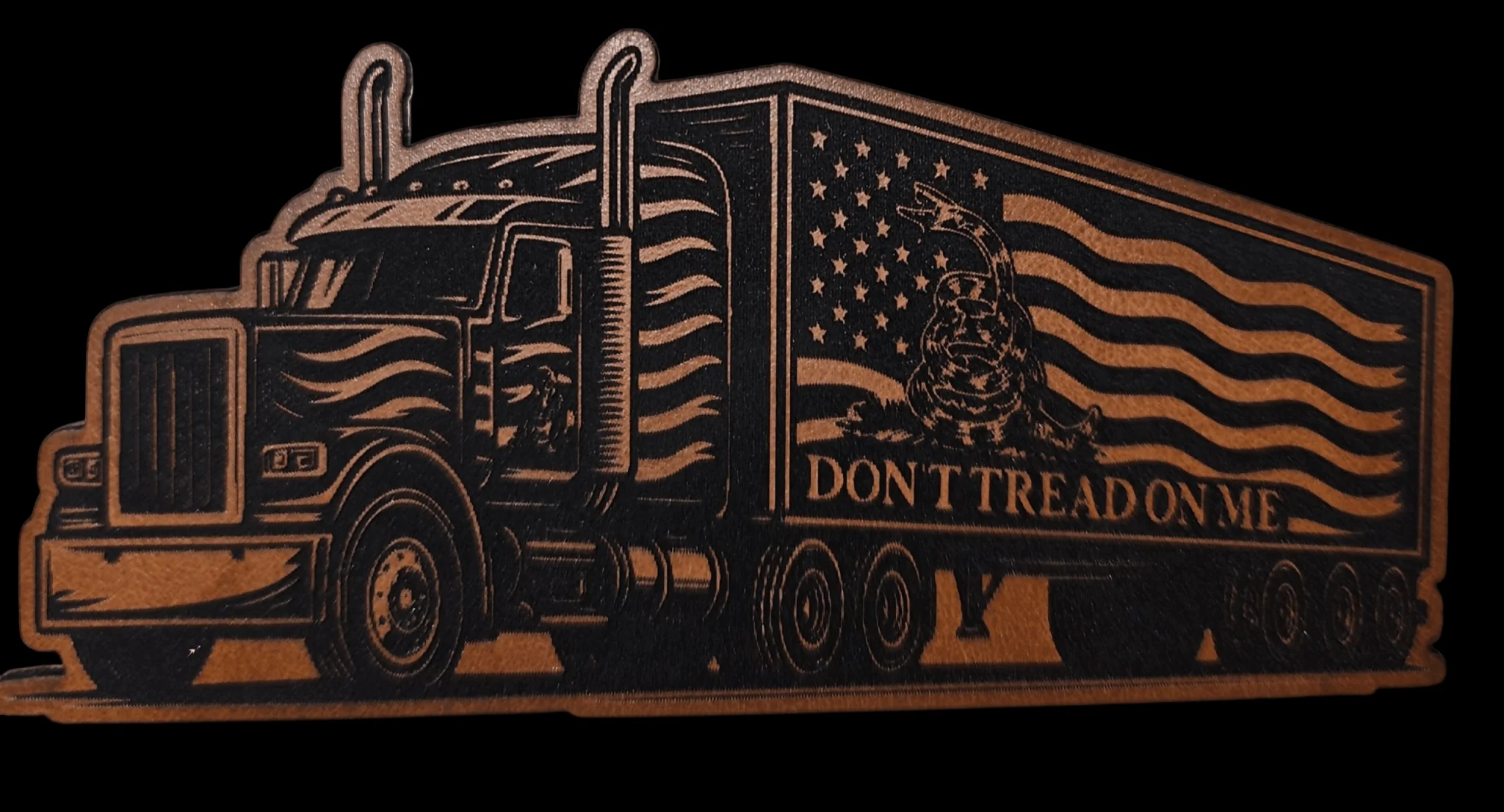Rig With Don't Tread On Me Flag
