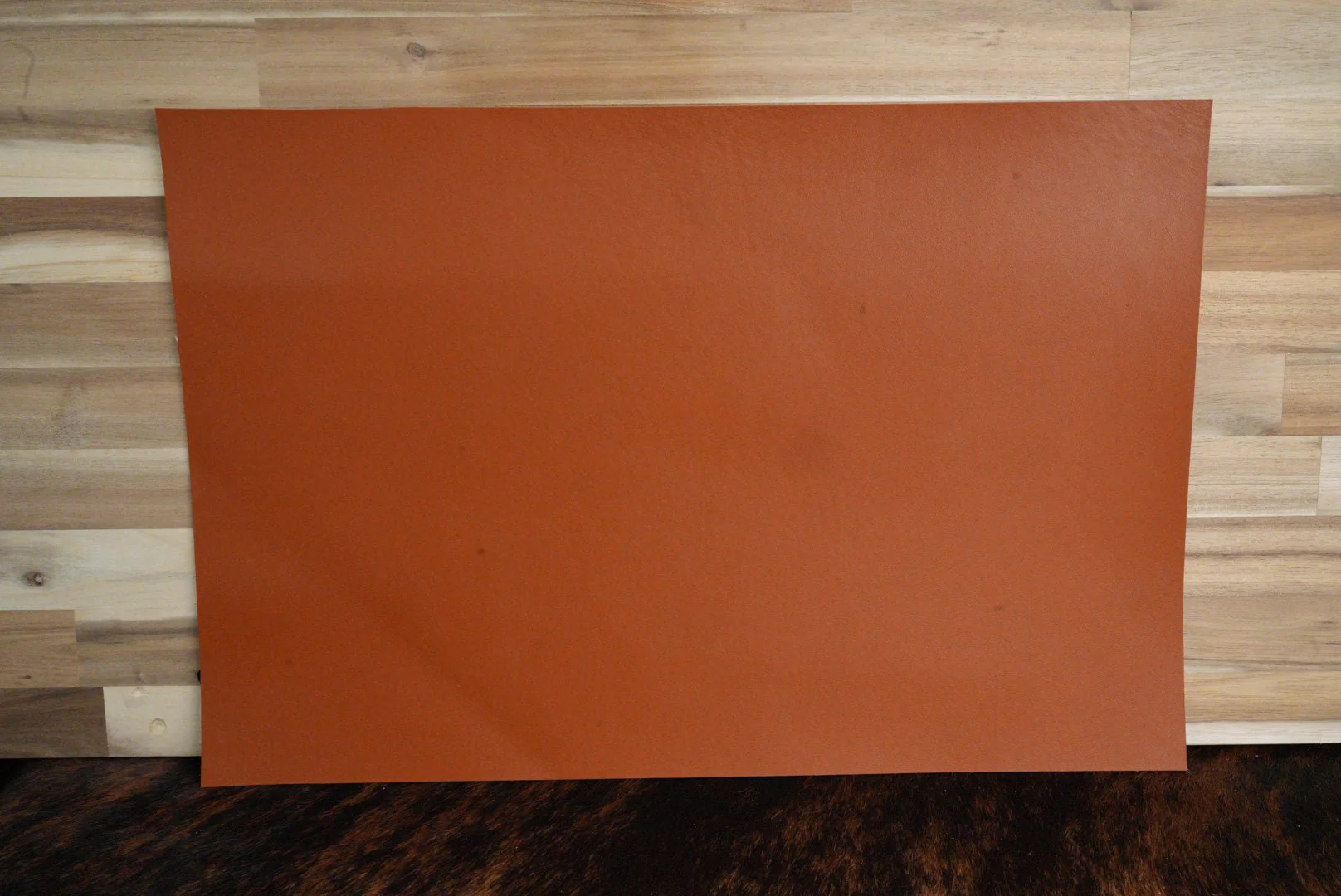 Second Run Limousin Brown Top-Grain Leather Panels (12x18) - Image 2