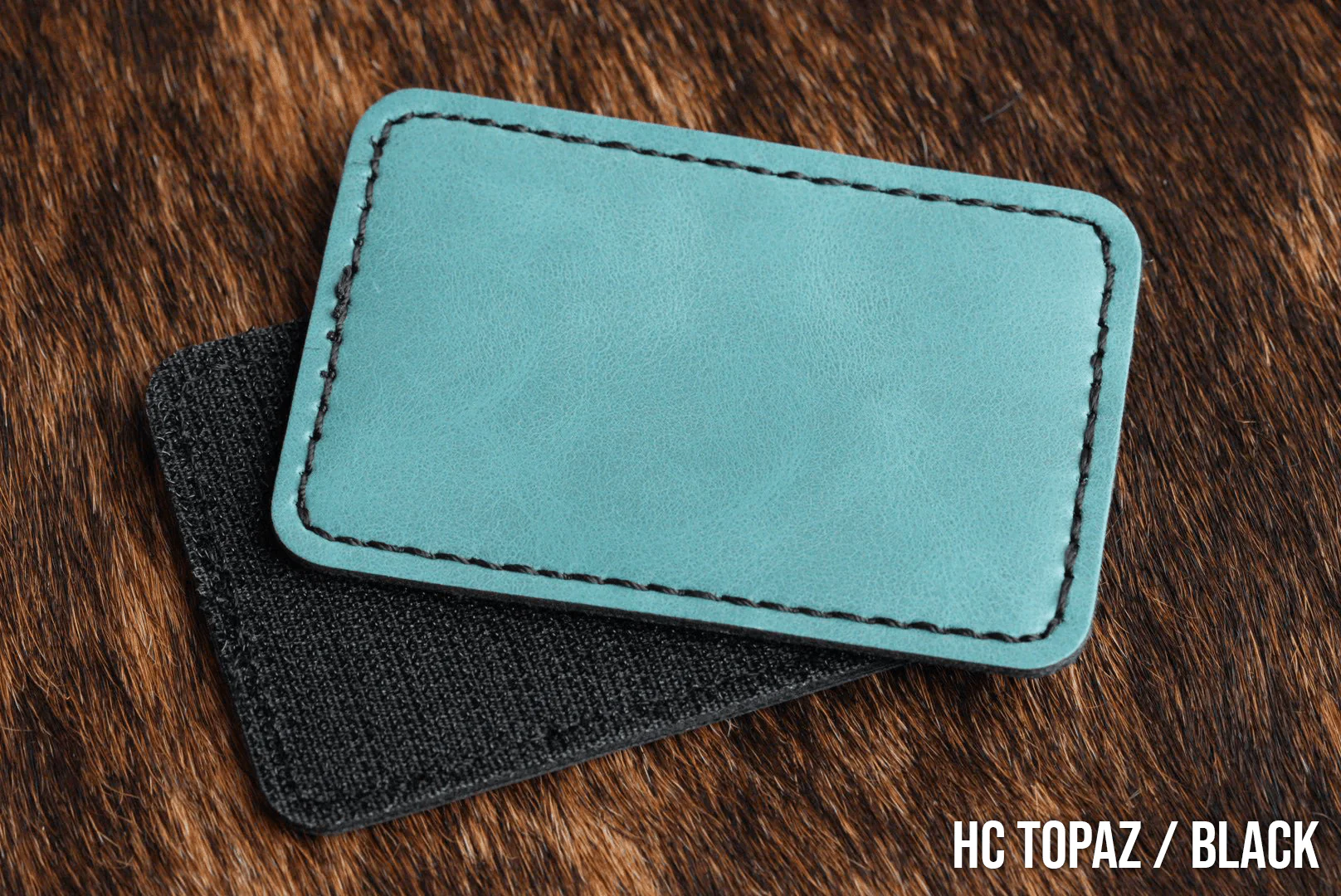 Hook & Loop Premium Leatherette® Patches (5pk) - 2"x3" Rectangle - Image 9