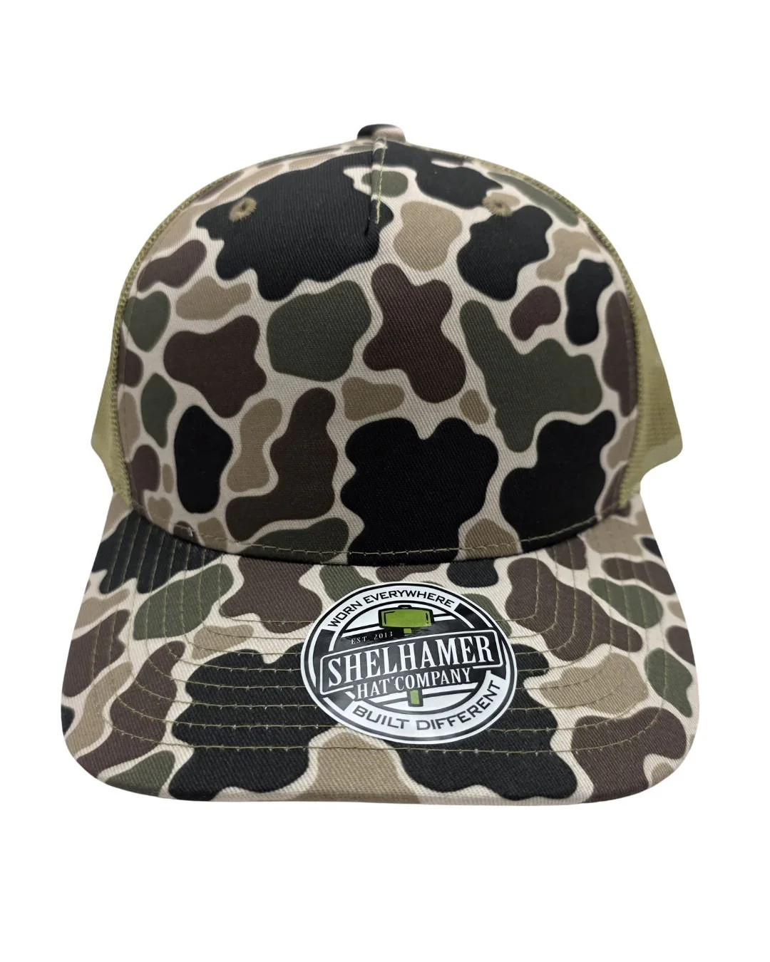 Swamp Duck Original Camo & Gold 5-Panel Classic - Image 2