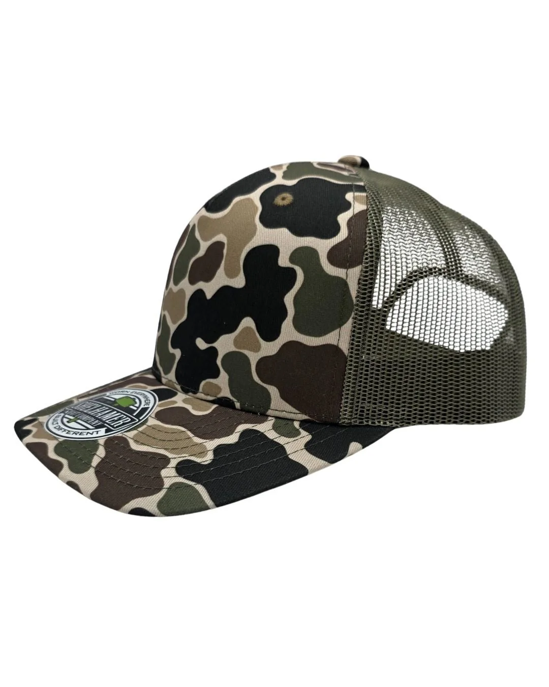 Swamp Duck Original Camo & Olive 5-Panel Classic